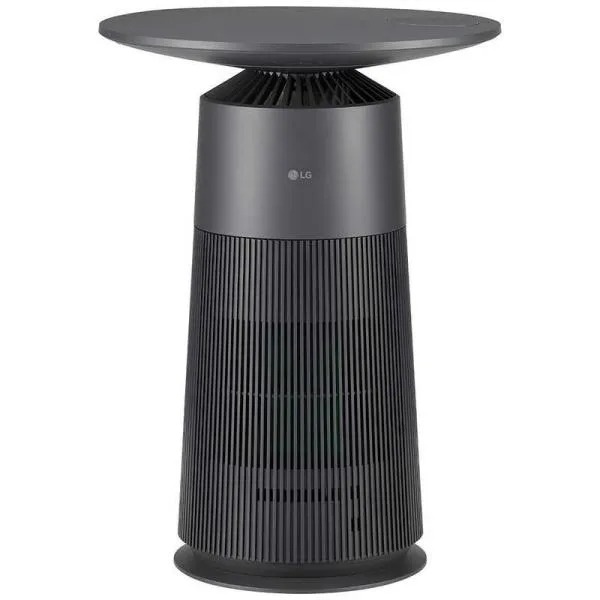 LG マルチ機能空気清浄機 PuriCare AeroFurniture ラウンド型 空気清浄:12畳まで PM2.5対応 ブラック AS207PKU0