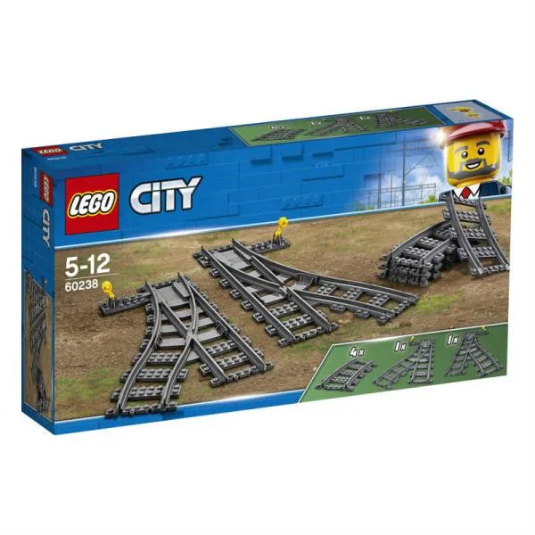 レゴジャパン レゴ(LEGO) 60238 シティ 交差付きレールセット