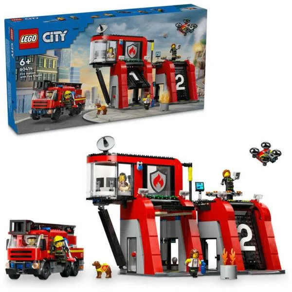 レゴジャパン レゴ(LEGO) 60414 シティ 消防署と消防車