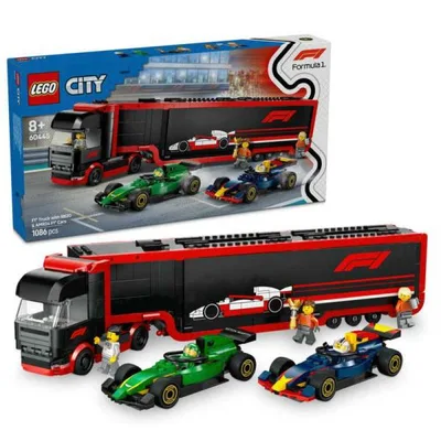LEGO Japan รถแข่ง LEGO City F1(R) RB20 & AMR24 และรถบรรทุก F1(R)