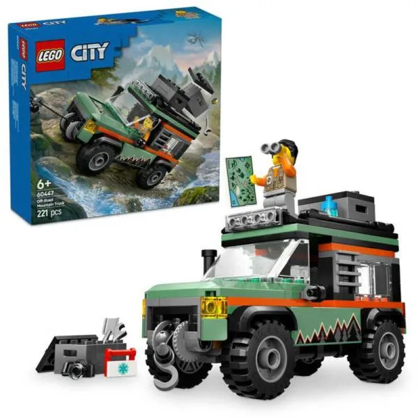 レゴジャパン レゴ(LEGO) 60447 シティ 4WD オフロードマウンテントラック
