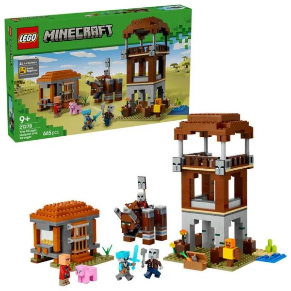 レゴジャパン レゴ(LEGO) マインクラフト ピリジャー部隊とラヴェジャー 21278