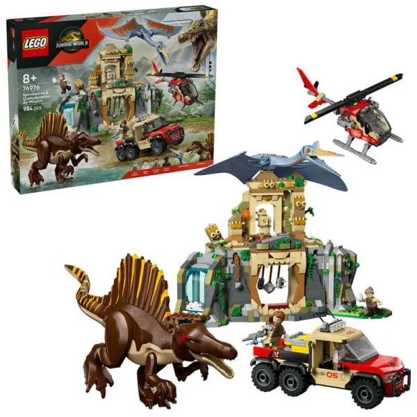 レゴジャパン レゴ(LEGO) 76976 ジュラシック・ワールド スピノサウルスとケツァルコアトルス 上空ミッション