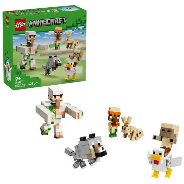 レゴジャパン レゴ(LEGO) 21592 マインクラフト チキンジョッキーの砂漠での襲撃