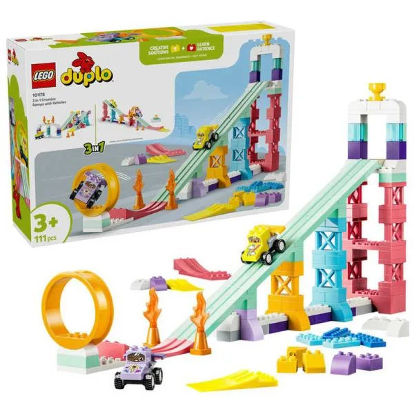 レゴジャパン レゴ(LEGO) 10478 デュプロ デュプロのまち 3in1 スタントチャレンジ