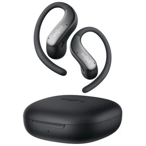 Shokz SKZEP000075 OpenFitAir2 Bassphereドライバー搭載 4種類のプリセットEQ+2カスタムモード搭載 Bluetooth対応 防水防塵 ブラック