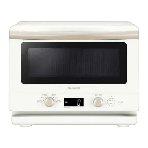 シャープ RE-TD186-W 単機能レンジ らくチン!センサー搭載 フラット庫内 18L ホワイト