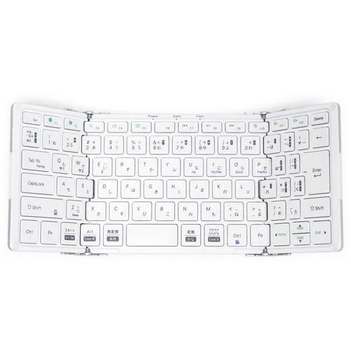 MOBO AM-K2TF83J/SLW Bluetooth(R)キーボード MOBO Keyboard 2 シルバー・ホワイト