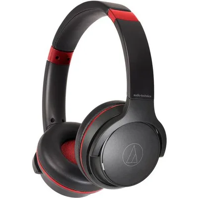 オーディオテクニカ ATH-S220BT BRD ワイヤレスヘッドホン ブラックレッド