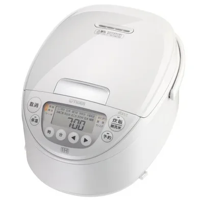 タイガー魔法瓶 JPW-M100WY IH炊飯器 炊きたて 遠赤黒厚釜 5.5合 ピュアホワイト