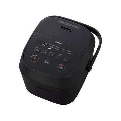 東芝 RC-5AMX(K) マイコン炊飯器 厚釜1.7mm ふっくら炊き上げ 3合炊き ブラック