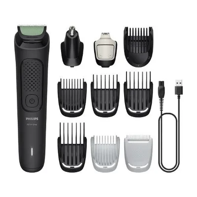 PHILIPS MG3931/15 オールインワントリマー 全身使える 自動研磨式ステンレススチール刃搭載 ブラック