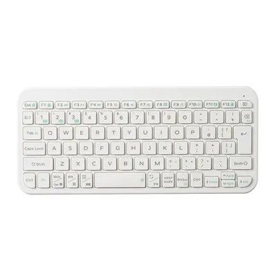 エレコム TK-TM10BPWH ワイヤレスキーボード Bluetooth パンタグラフ テンキーレス コンパクト 軽量 電池式 3台ペアリング 日本語配列 ホワイト