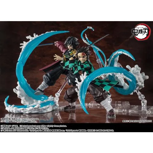 バンダイスピリッツ SHフィギュアーツ S.H.Figuarts 竈門炭治郎&冨岡義勇 水の呼吸エフェクトパーツSET