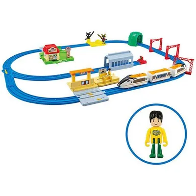タカラトミー プラレール 情景いっぱい!トミカと遊べる!アクションタウンセット