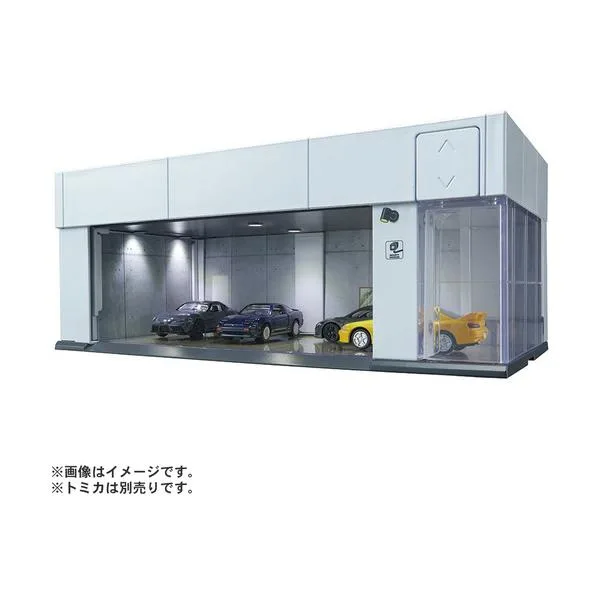 タカラトミー トミカ tomica GARAGE SILVER WHITE Standard Edition