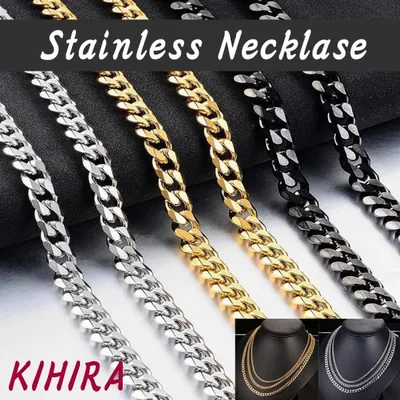 ネックレス チェーン メンズ レディース ステンレス 喜平ネックレス 喜平 ゴールド 金 シルバー 安い ペンダント アクセサリー ネックレスチェーン