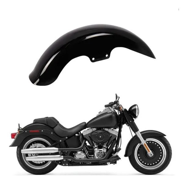並行輸入品 Front Wheel Mudguard Custom Chopper Modification Part Fit For Harley-Davidson Softail Fat Boy 2006 To 2017