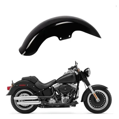 並行輸入品 Front Wheel Mudguard Custom Chopper Modification Part Fit For Harley-Davidson Softail Fat Boy 2006 To 2017