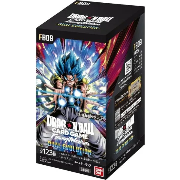 最安 即納『新品未開封 メーカーテープ付き』ドラゴンボールスーパーカードゲーム フュージョンワールド ブースターパック DUAL EVOLUTION FB09 BOX 2026/3/14