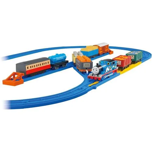 送料無料 プラレール きかんしゃトーマス プラレールトーマスとあそぼう!いっぱい貨車&レールセット