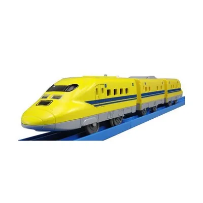 送料無料 プラレール 車両 S-07 ライト付923形 ドクターイエローT4編成 2014年新発売版 車両