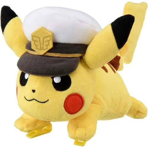 送料無料 ポケットモンスター ポケモンぬいぐるみ かたのりキャプテンピカチュウ