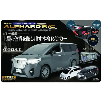 Linx リンクス トヨタ Toyota 正規承認モデル Alphard アルファードラジコンカー 《ガンメタリック》 ..