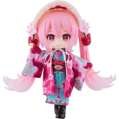 【予約商品】グッドスマイルカンパニー ねんどろいどどーる 桜ミク ひろはこ 2025Ver. 函館 初音ミク 塗装済み可動フィギュア
