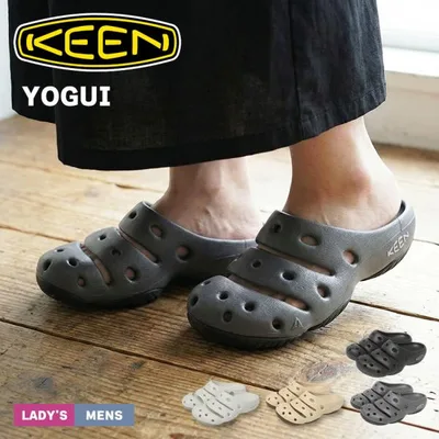 キーン サンダル レディース メンズ ヨギ KEEN 1026246 1026247 1027359 1028812 ブラック 黒 ベージュ 靴 シューズ スポサン 白