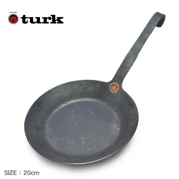 ターク フライパン クラシックフライパン20cm turk 65520 ブラック 黒 フライパン フックハンドル 20cm キッチン用品 インテリア