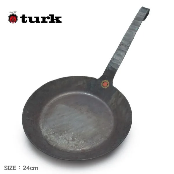 ターク フライパン クラシックフライパン24cm turk 65524 ブラック 黒 フライパン フックハンドル 24cm キッチン用品 インテリア