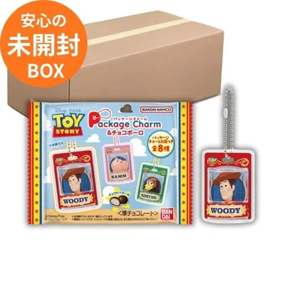 【未開封BOX(10個入り)】TOY STORY パッケージチャーム&チョコボーロ