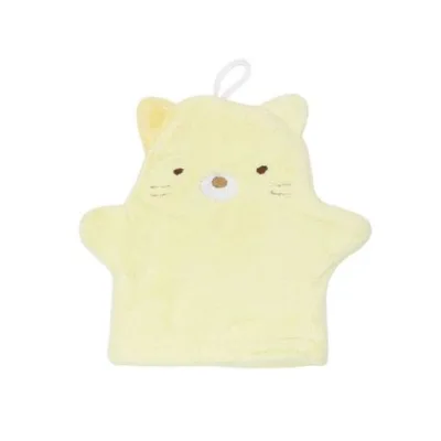 (ポスト投函)(サンタン)すみっコぐらし タオルパペット ねこ