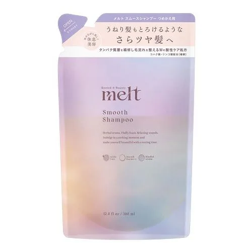 (ポスト投函)(花王)メルト スムースシャンプー 詰替え 380ml