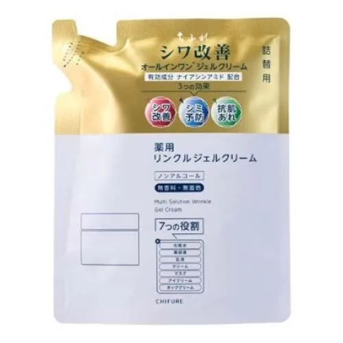 (ポスト投函)(ちふれ化粧品)薬用リンクルジェルクリーム 詰替え 103g