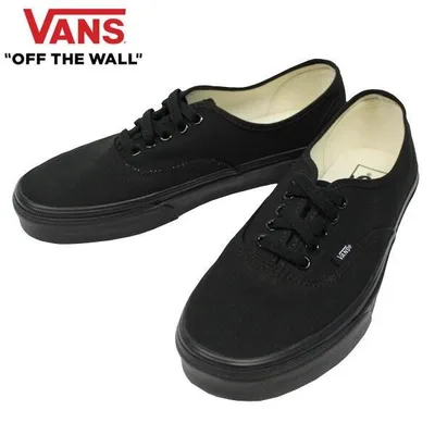 並行輸入品 VANS ヴァンズ AUTHENTIC オーセンティック 靴 シューズ スニーカー メンズ レディース ユニセックス VN000EE3BKA ブラック
