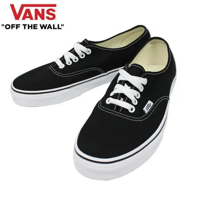 並行輸入品 VANS ヴァンズ AUTHENTIC オーセンティック 靴 シューズ スニーカー メンズ レディース ユニセックス VN000EE3BLK ブラック