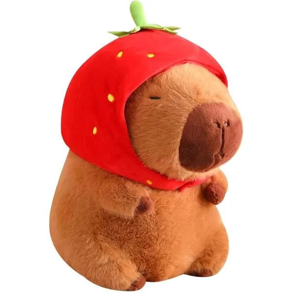 カピバラ ぬいぐるみ capybara グッズ 抱き枕 縫い包み プレゼント 23cm