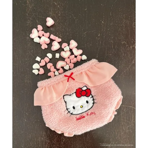 ポーチ 「HELLO KITTY」FLUFFY PANTIES POUCH レディース