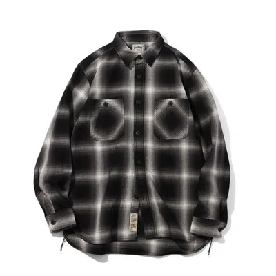 シャツ 「HOUSTON/ヒューストン」OMBRE CHECK VIYELLA SHIRT / オンブレーチェックビエラシャツ メンズ レディース