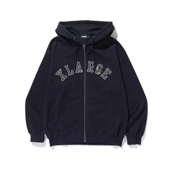 パーカー CAMO PATCH ZIP UP HOODED SWEATSHIRT メンズ レディース