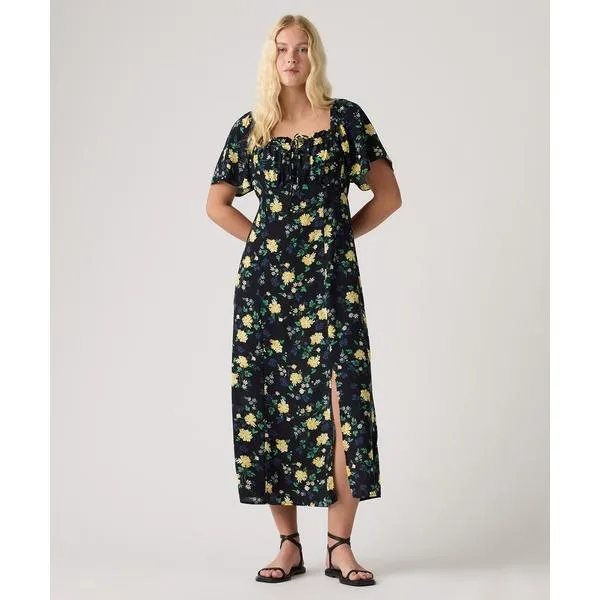 วันพีชแขนสั้น Levi's/Levi's Amara Column Midi Dress