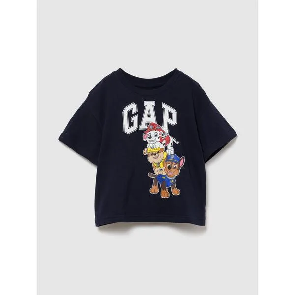 tシャツ パウ・パトロール オーバーサイズ グラフィック GAPロゴTシャツ (幼児・ベビー) キッズ 子供服 男の子 女の子