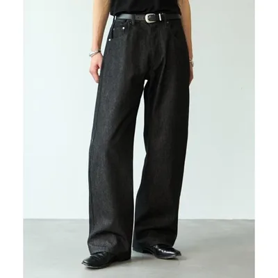 ジーンズ Rigid straight denim / リジットストレートデニム メンズ レディース
