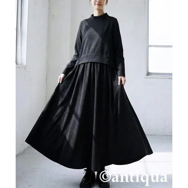 アンティカ antiqua ワンピース ロングワンピース