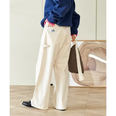 ワイドパンツ ジーンズ デニム デニムパンツ Lee × FREAK'S STORE/リー 別注 WIDE PAINTER PANTS/別注 ワイド ペインターパンツ レディース