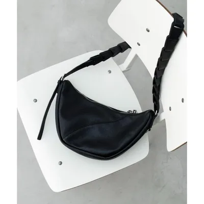 ショルダーバッグ 2way slit half moon mini bag / 2wayスリットハーフムーンミニバッグ メンズ レディース