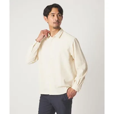 シャツ 「WEB限定」JUST fit ソフト ドレープ コンフォート シャツ メンズ