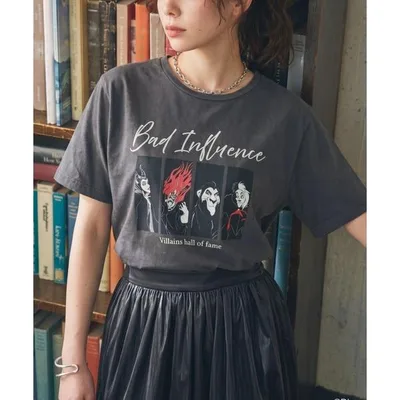 tシャツ 半袖 「Disney」「ヴィランズ」ヴィンテージTシャツ レディース